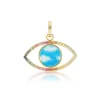 Art Dreamy Rainbow Eye Charm