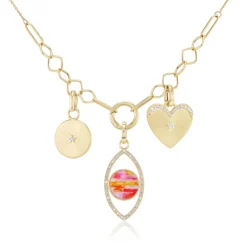 Art Passion Vertical Eye Charm