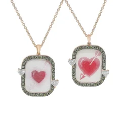 "Be Loved" Lenticular Necklace