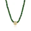 Beaded Diopside Sol Necklace