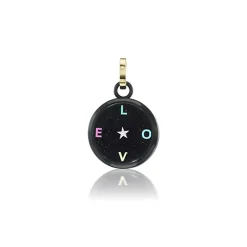 Carpe Diem Love Black Charm