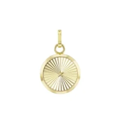 Carpe Diem Pendant in Yellow Gold