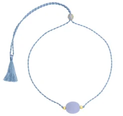 Chalcedony Chota Cord Necklace