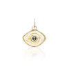 Citrine and Tahitian Pearl Eye Charm