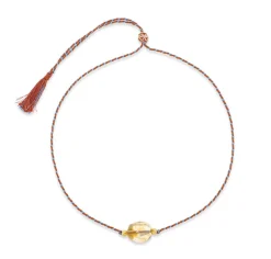 Citrine Chota Cord Necklace