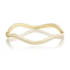 Curve Hinged Bangle