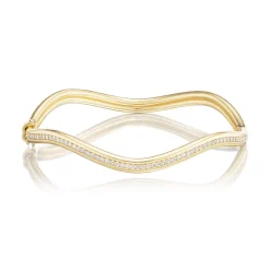 Curve Hinged Bangle