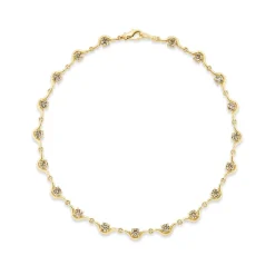Desert Diamond Louise XL Necklace in Yellow Gold