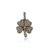 Diamond Clover Charm