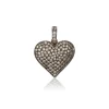 Diamond Heart Charm