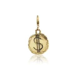 Edan Double Sises Money Bags Charm