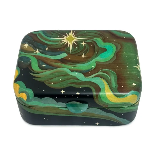Elphaba's Sky Marquetry Box