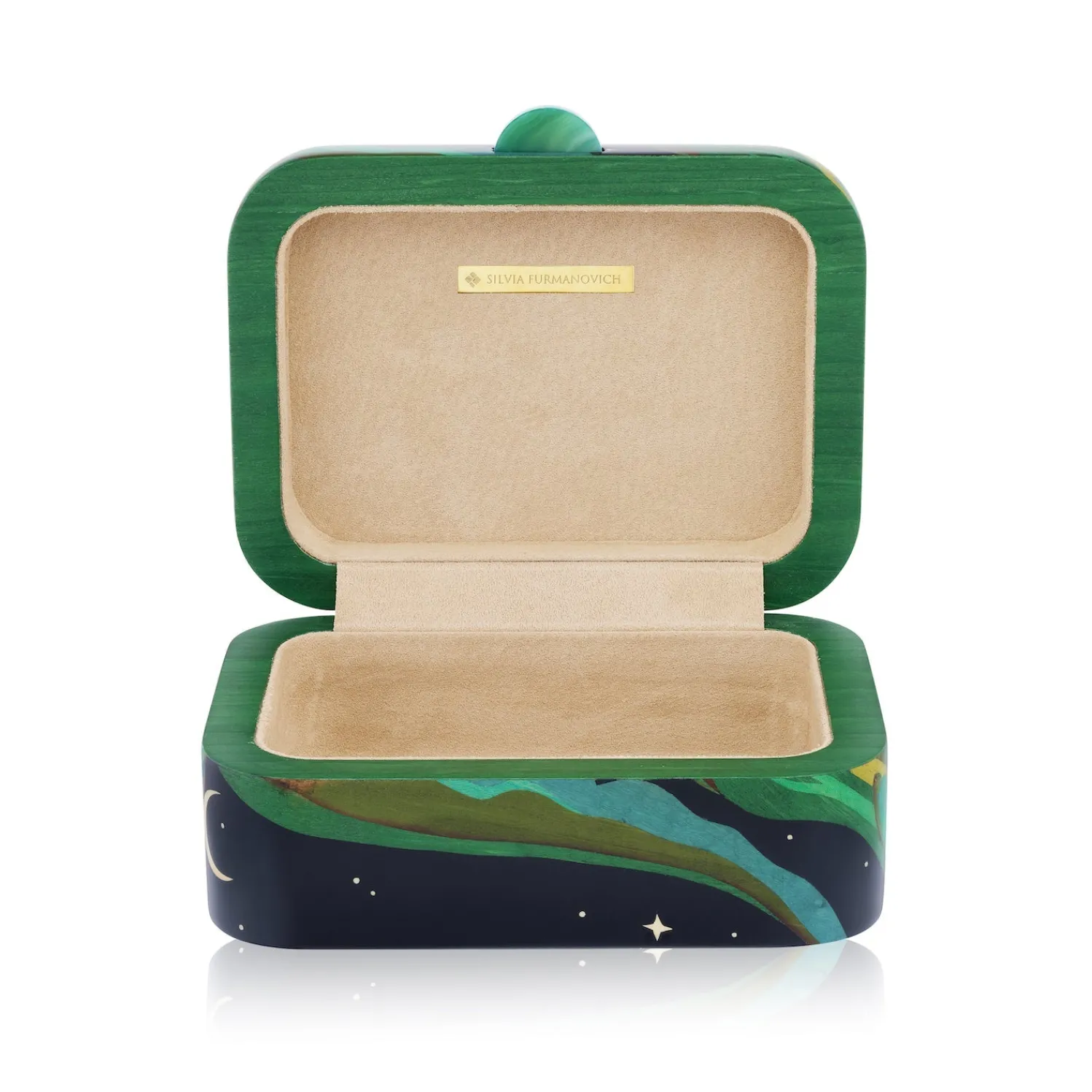 Elphaba's Sky Marquetry Box