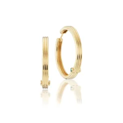 Emerald Scuba Trio Hoops