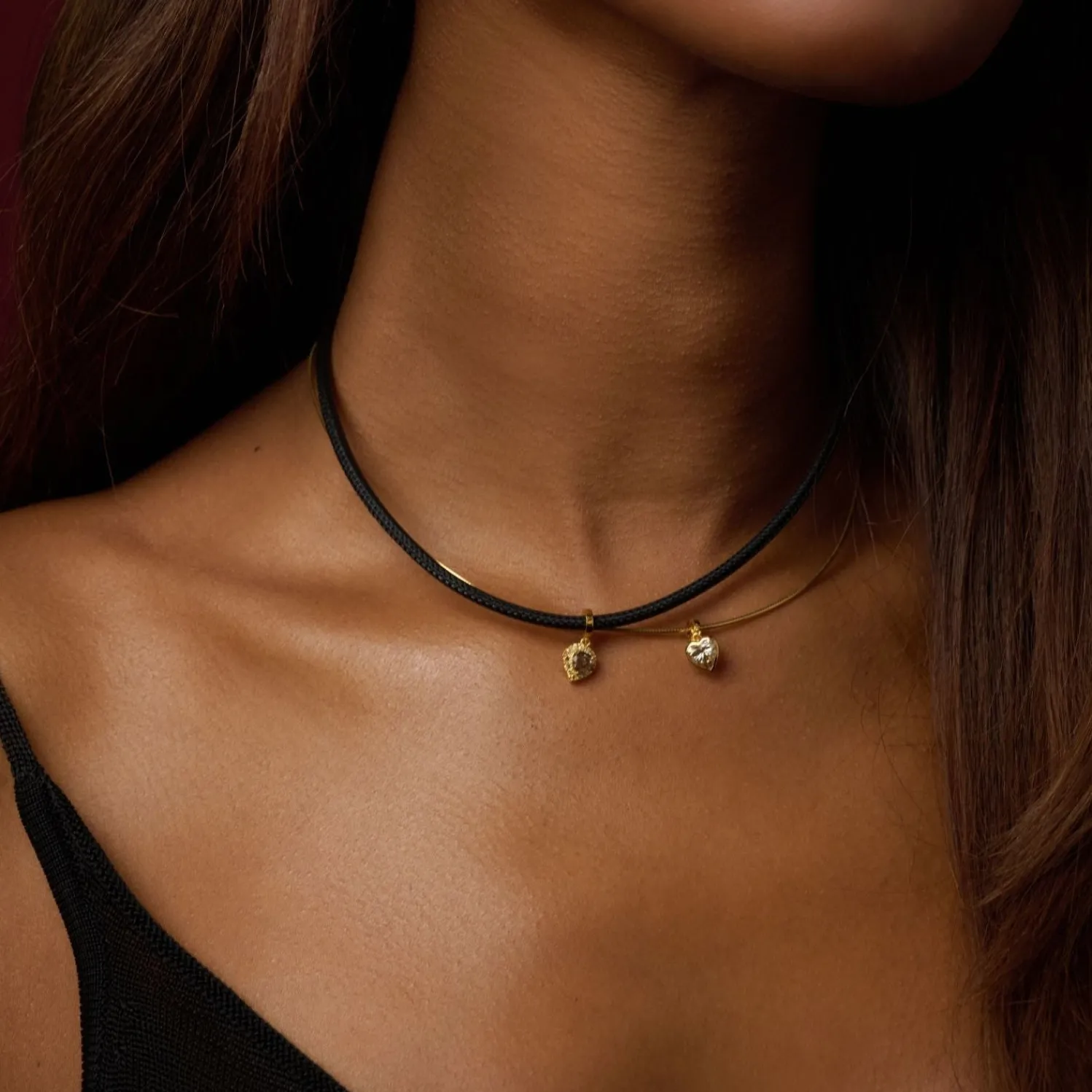 Fancy Color Green Diamond Half Halo Heart Charm