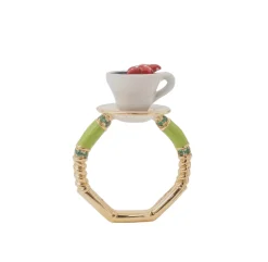 Fantasia Take A Sip Ring in Yellow Gold