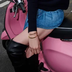 Feelings Cuff Bracelet Double Accent