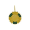 Horizons Topaz Lake Chip Pendant in Yellow Gold