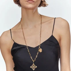 Long Lien Or Necklace in Yellow Gold