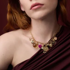 Mini Diamond Bead Eye Charm