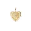Mother of Pearl Heart Charm