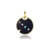 Ora Midnight Talisman LOVE Charm in Aventurine and Yellow Gold
