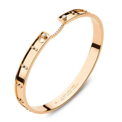 Picnic in Paris Mood Bangle in Rose Gold