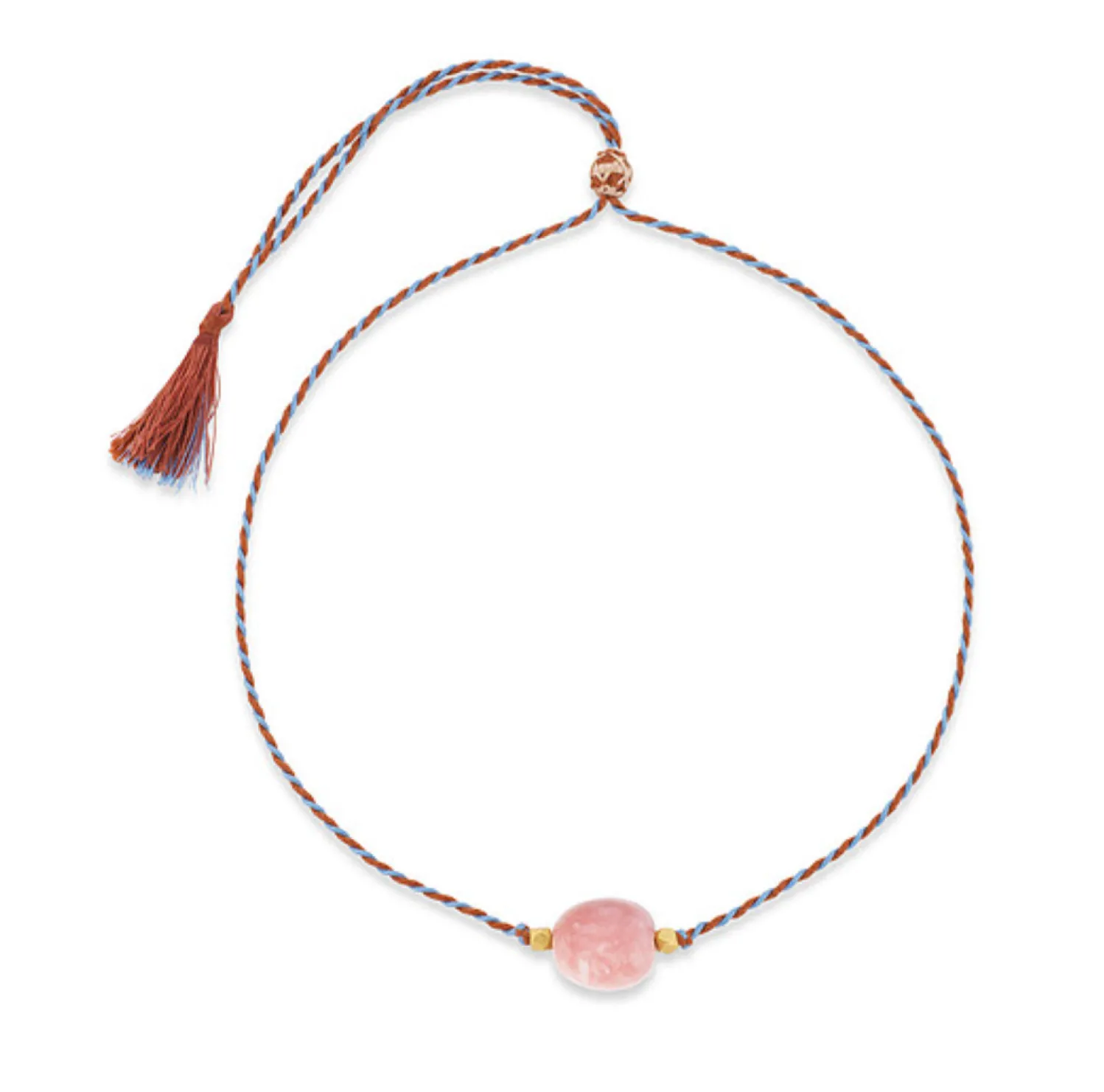 Pink Opal Chota Cord Necklace