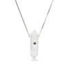 Power Crystals Necklace with 3 Point Diamond