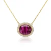 Rubellite Aurora Necklace