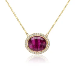 Rubellite Aurora Necklace