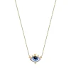 Russe Petit Bleu Diamond Necklace in Yellow Gold