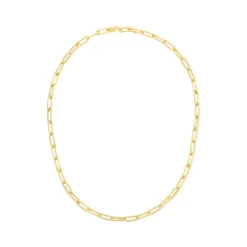Short Lien Or Necklace in Yellow Gold