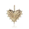 Spiked Heart Charm