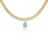 Turquoise Chain Necklace