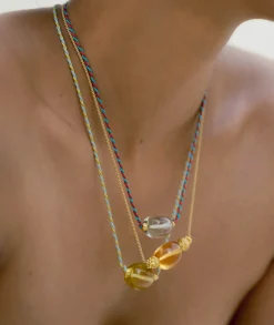 Turquoise Chota Cord Necklace