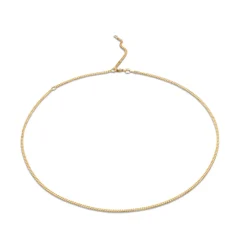 Van Diamond Cut Chain in Yellow Gold