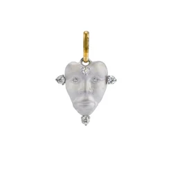 Vision Mask Diamond Charm
