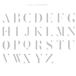 White Diamond Versa Tile Charm in Yellow Gold