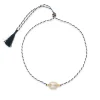 White Pearl Chota Cord Necklace